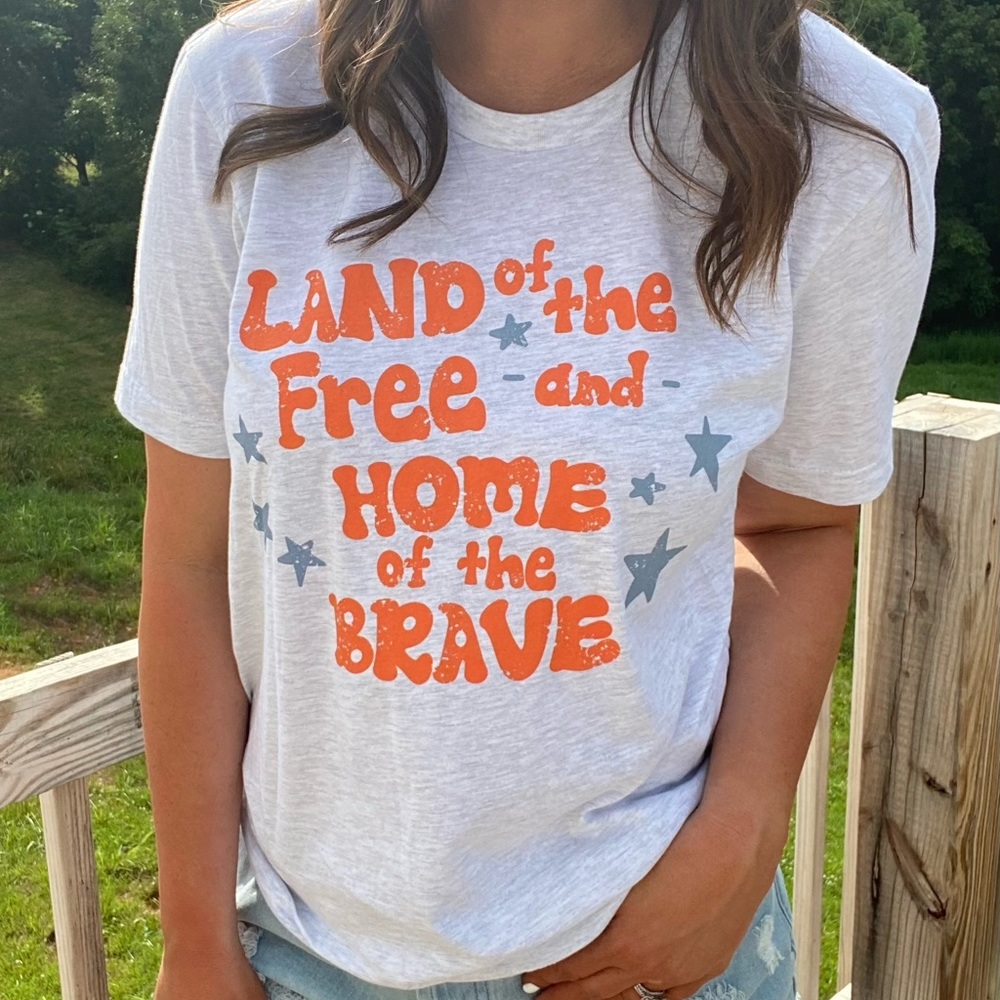 Land of the Free and Home of the Brave Tee